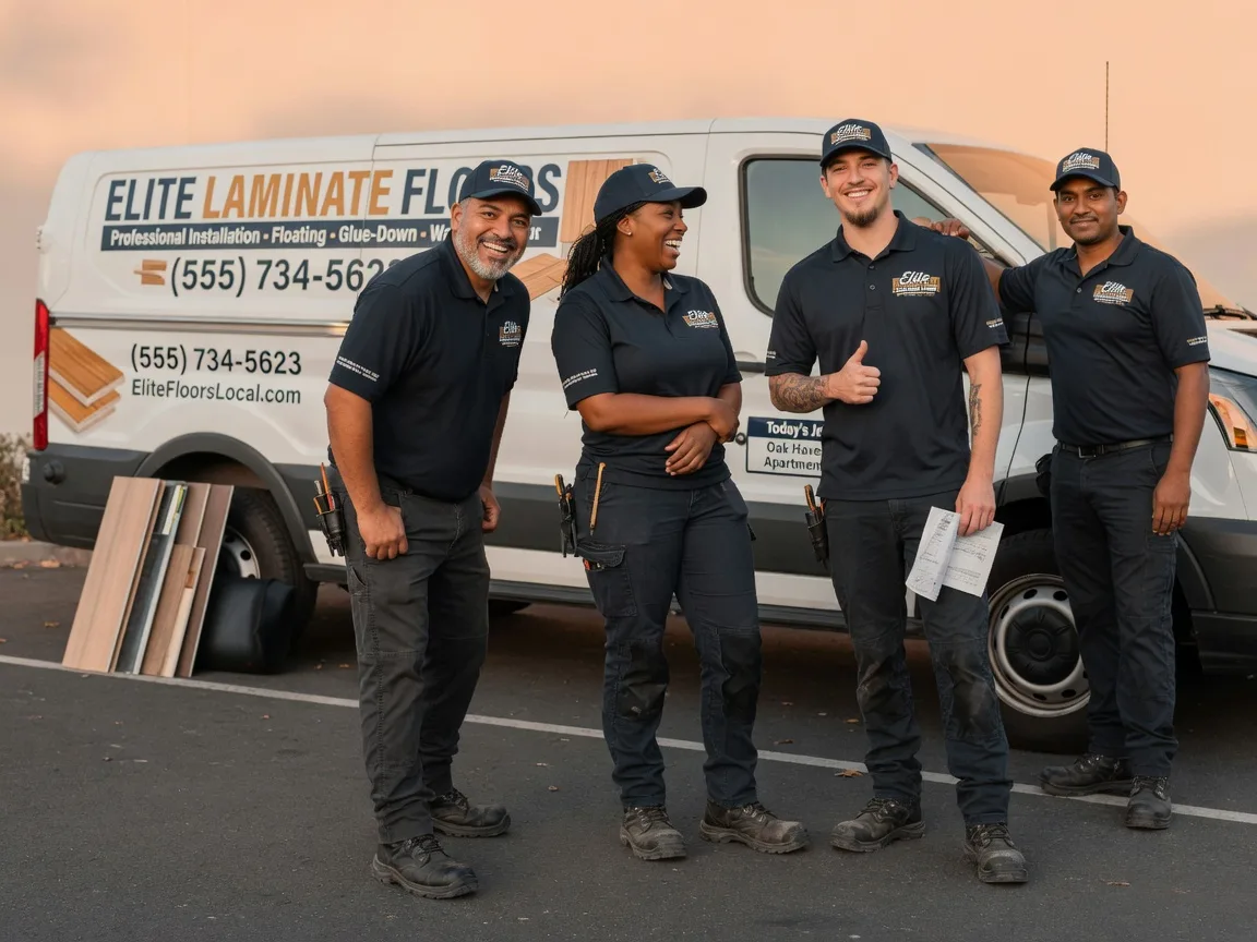 Laminate flooring installation company in Milford, KS